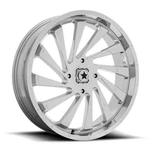 MSA Offroad Wheels M46 Blade Utv 24X7 4X156 +0MM Chrome