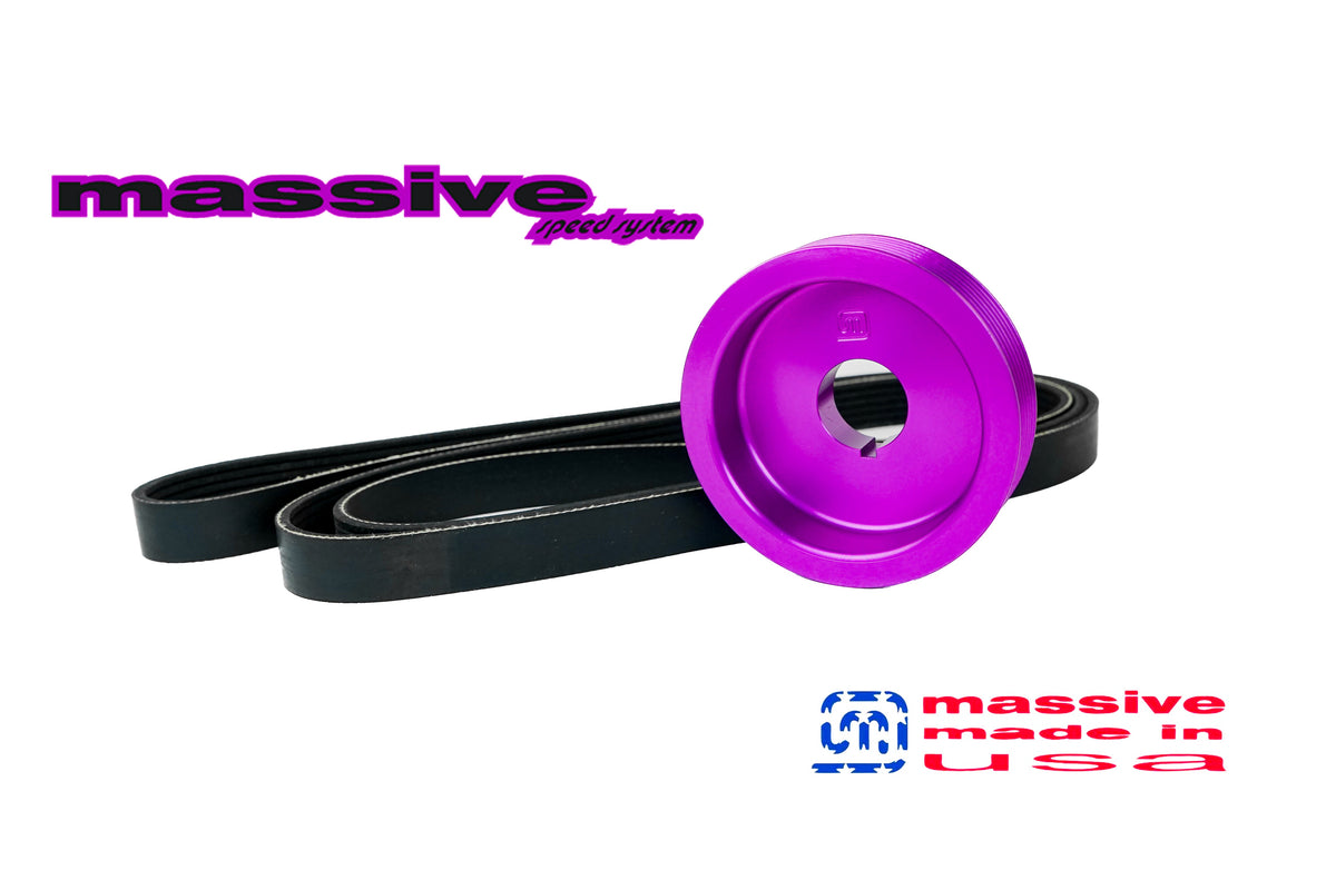 Massive Underdrive Light Pulley Systems - Massive Speed System