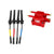 Massive ZAP-PAK Ignition Kit MSD Coil MSX90 Performance Spark Plug Cables Wires NEON SRT 4 2.4 - Massive Speed System