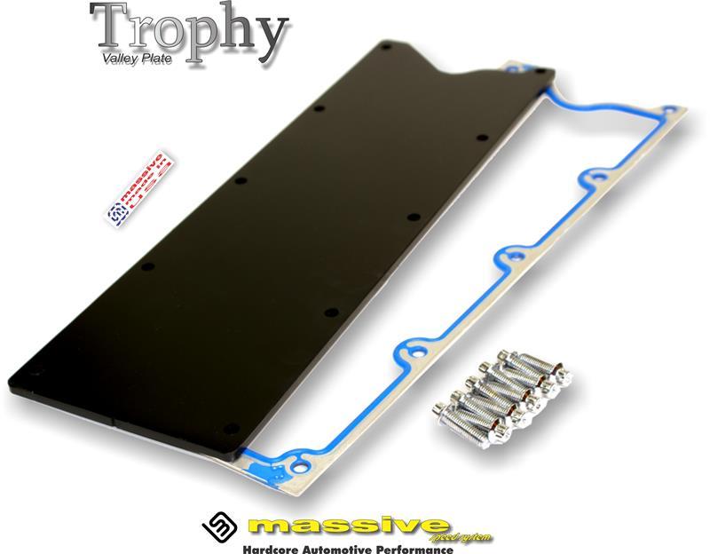 Copy of Massive Trophy Valley Plates - Knock Sensor Eliminated - GM LS Gen III Engines - Massive Speed System