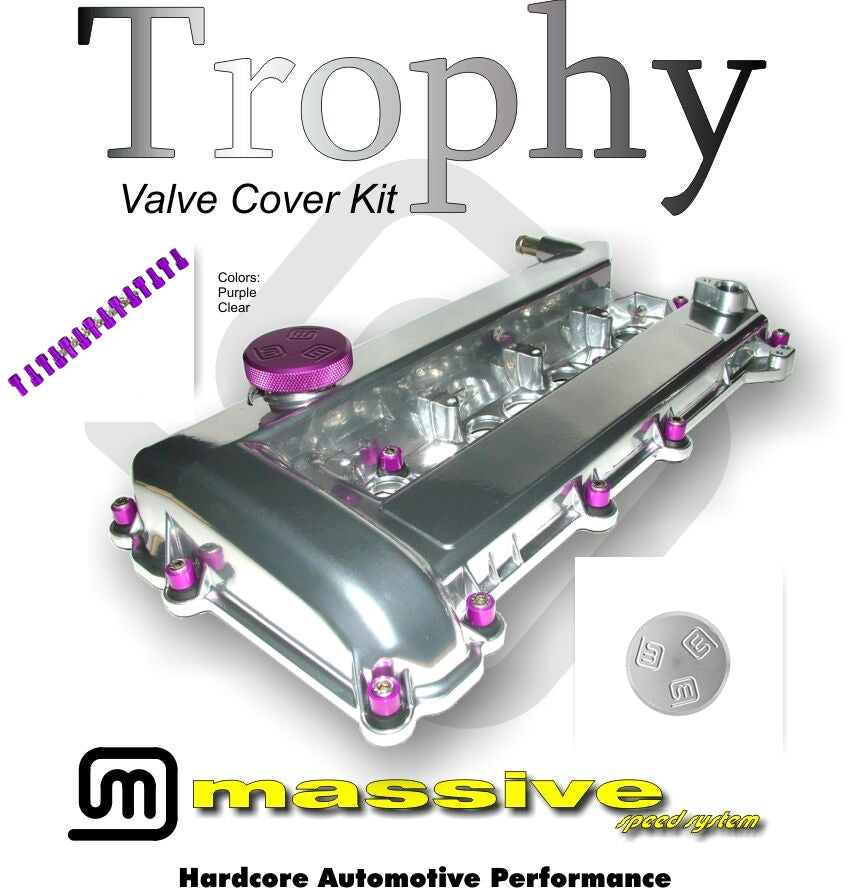 MSS Trophy Engine Cam Valve Cover Focus Kit Duratec 2.0 2.3 D20 D23 PZEV 03+