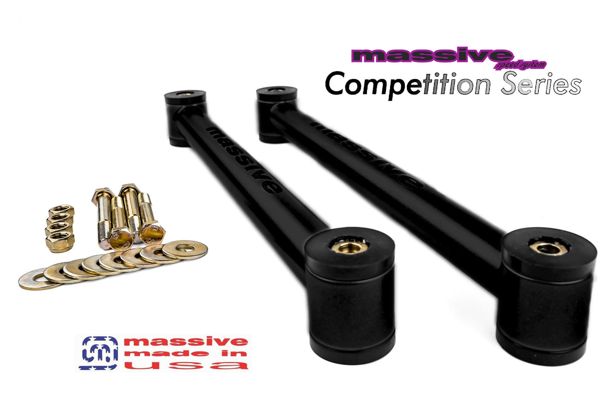 Massive Competition Series Lower Control Arms 82-02 Camaro Firebird F Body 3rd 4th Gen TA Race - Massive Speed System