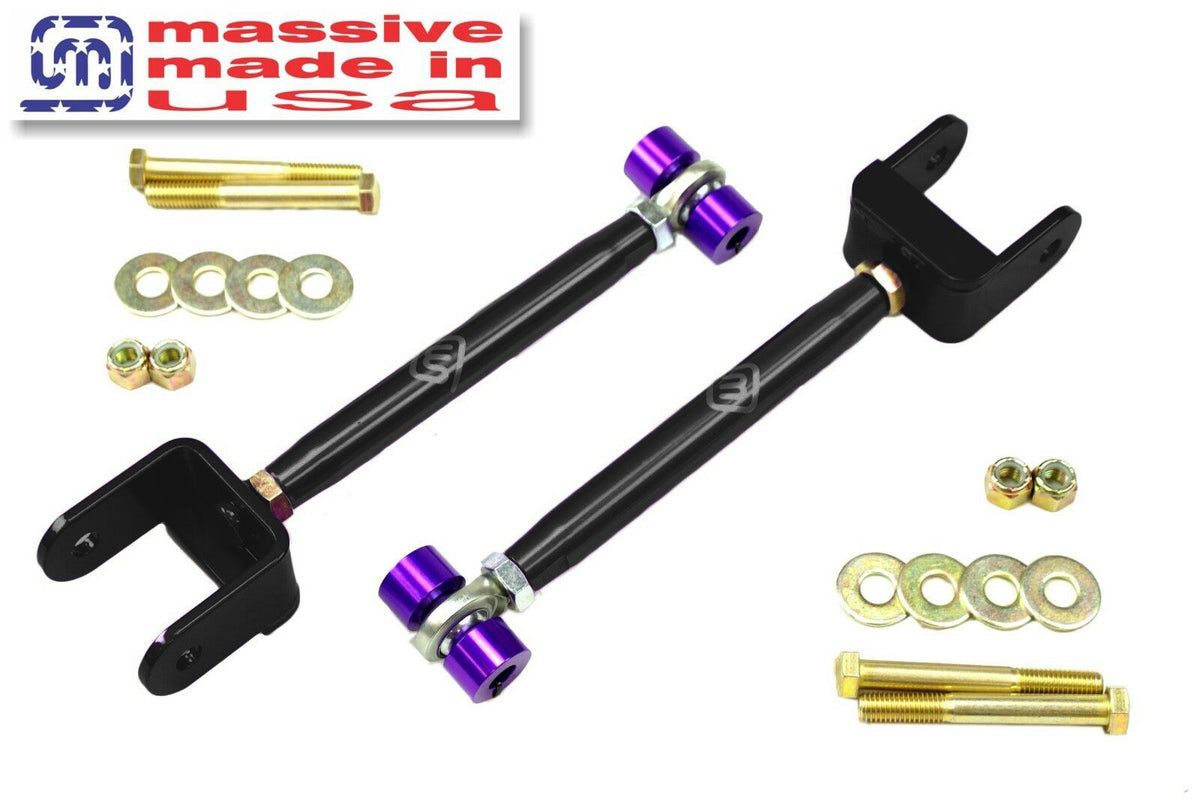 Massive Speed RaceSpec Series Rear Adjustable Upper Control Arms 64-67 GM A Body - Massive Speed System