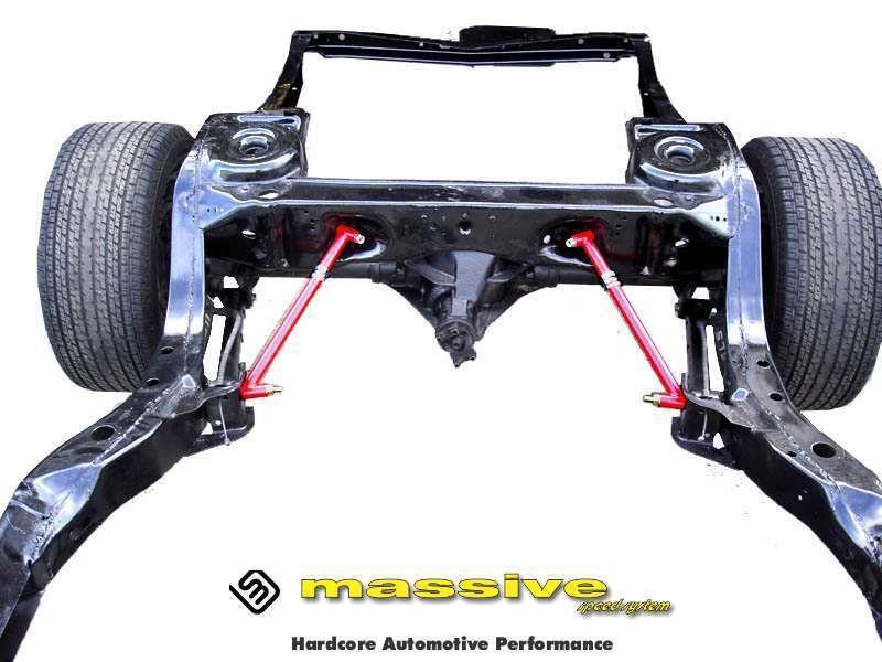 Massive Speed RaceSpec Rear Control Arm Brace 68-72 GM A Body - Massive Speed System