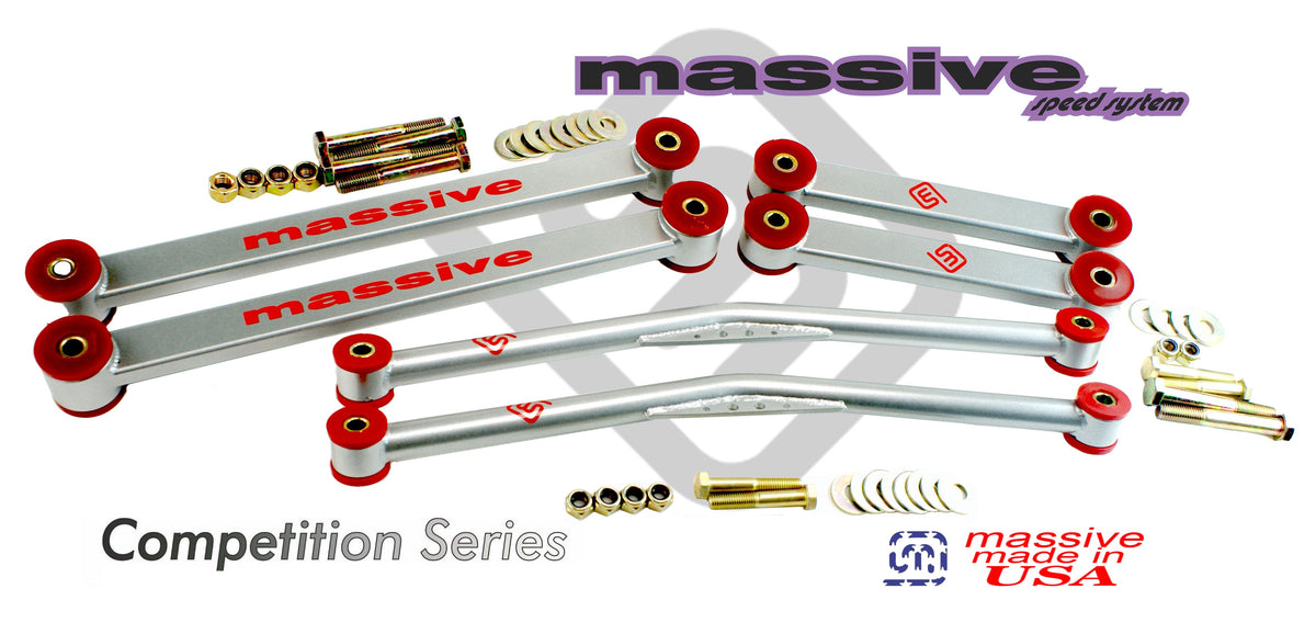 Massive Speed Competition Series Fixed Control Arm Kit - 98-11 Panther Chassis - Massive Speed System