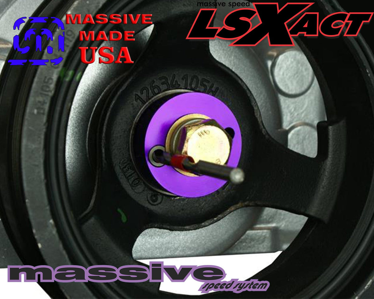 Massive Speed LS-X Crank Pulley Damper Pinning Kit LS1 LSX Truck LQ4 6.0 6.2 5.3 4.8 Gen III  MATO&#39;16620 - Massive Speed System
