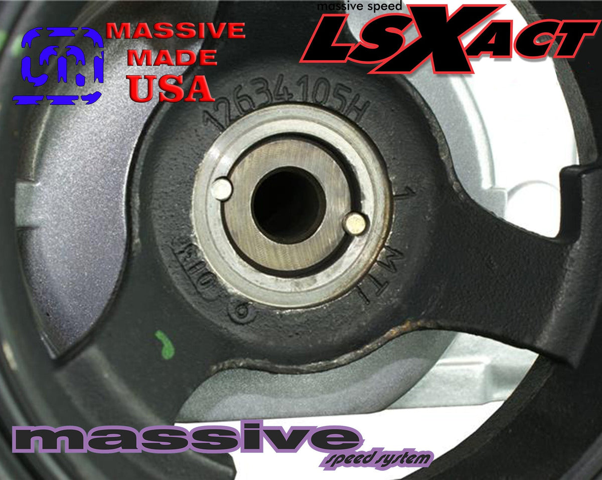 Massive Speed LS-X Crank Pulley Damper Pinning Kit LS1 LSX Truck LQ4 6.0 6.2 5.3 4.8 Gen III  MATO&#39;16620 - Massive Speed System