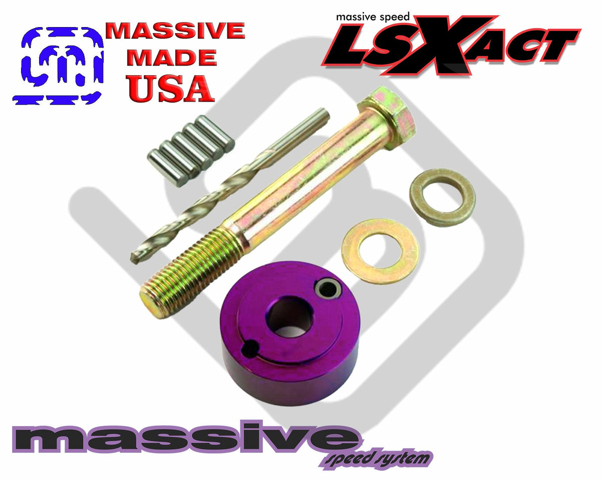 Massive Speed Crank Pinning Install Harmonic Damper Balancer Pulley Bolt LS1 ARP KIT Tool LSX MATO&#39;16714 - Massive Speed System