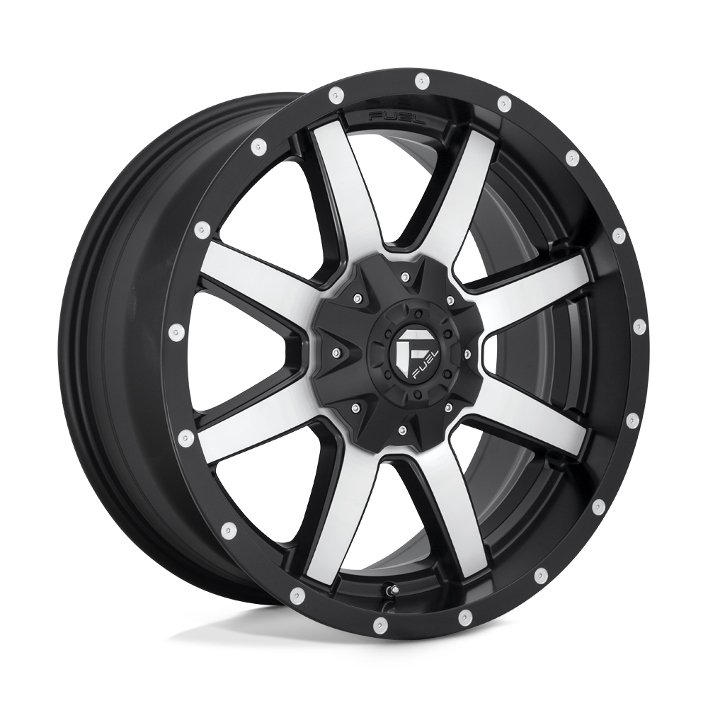 Fuel Off-Road Aluminum Wheels 17X9 Maverick D537 Matte Black Machined