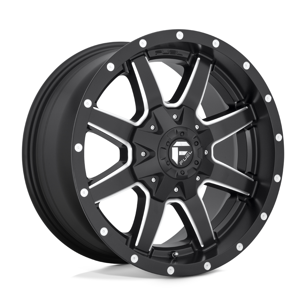 Fuel Off-Road Aluminum Wheels 20X14 Maverick D538 Matte Black Milled