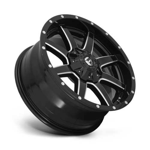 Fuel Off-Road Aluminum Wheels 17X8.5 Maverick D610 Gloss Black Milled