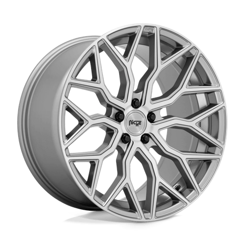 Niche 1PC M265 Mazzanti 20X10.5 5X120 +35MM Anthracite Brushed