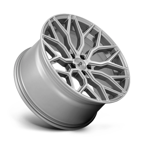 Niche 1PC M265 Mazzanti 20X10.5 5X112 +40MM Anthracite Brushed