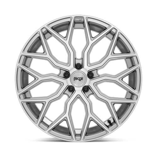 Niche 1PC M265 Mazzanti 22X10 5X120 +30MM Anthracite Brushed