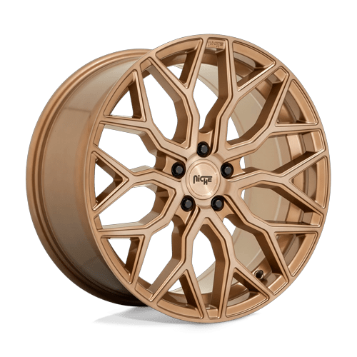 Niche 1PC M263 Mazzanti 20X10.5 5X120 +35MM Bronze Brushed