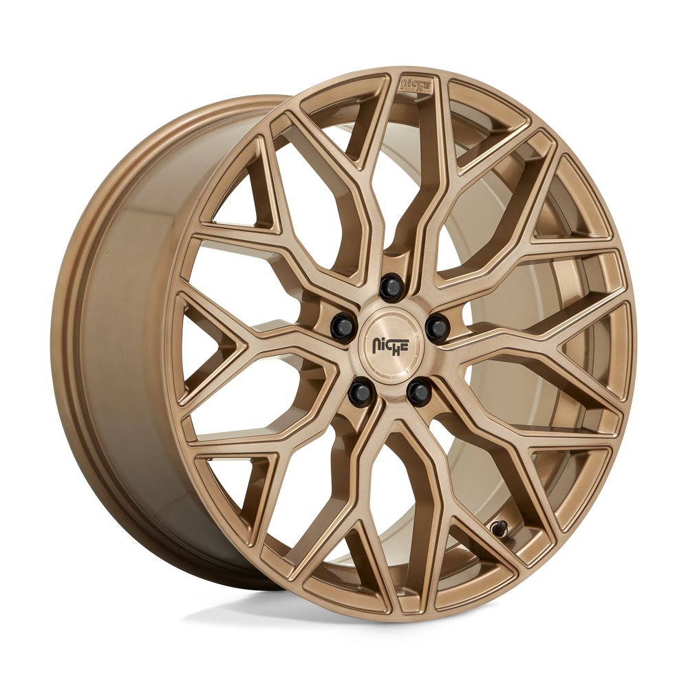 Niche 1PC M263 Mazzanti 20X9 5X112 +27MM Bronze Brushed