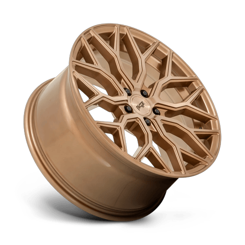 Niche 1PC M263 Mazzanti 19X8.5 5X112 +42MM Bronze Brushed
