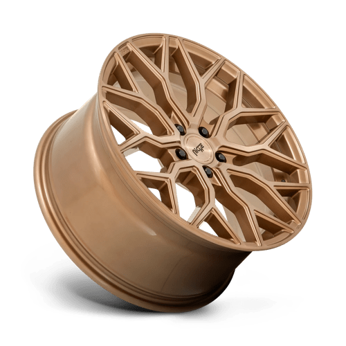 Niche 1PC M263 Mazzanti 19X8.5 5X112 +25MM Bronze Brushed