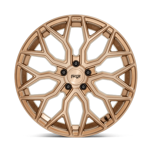 Niche 1PC M263 Mazzanti 22X10 5X112 +20MM Bronze Brushed