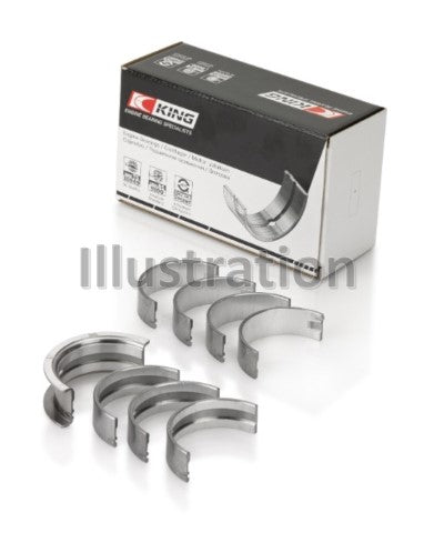 King Ford 232 (Size 0.25) Main Bearing Set - MB4034SI0.25