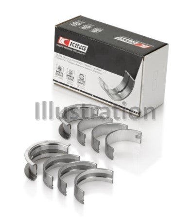 King Engine Bearings Opel C25Xa/X25Xa (Size +0.25mm) Main Bearing Set - MB4049SI0.25