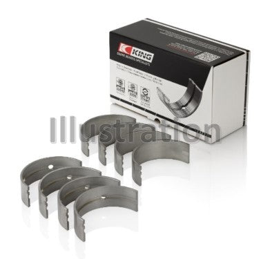King Engine Bearings Mercedes Benz Om 642.822/36/910/20/30/70 O/S (Size +0.50mm) Main Bearing Set - MB4557SV0.5