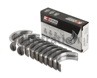 King Engine Bearings ChevrolET/Isuzu Ohv Ln2 (Size +0.50mm) Main Bearing Set - MB5088SI0.5