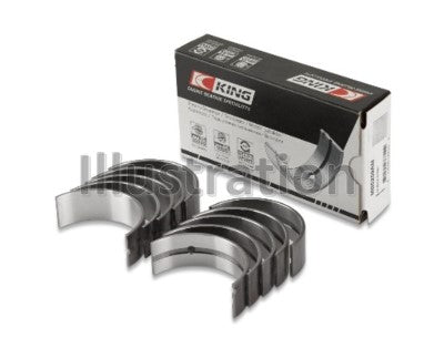 King Engine Bearings Toyota 3Y (Size +1.0mm) Main Bearing Set - MB5563AM1.0