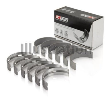 King Engine Bearings Mercedes Benz Om602.982/983/989 (Size +0.75mm) Main Bearing Set - MB624XA0.75