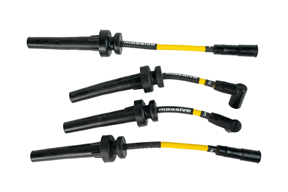 Massive MSX80 Spark Plug Wires Neon Dodge 03-05 SRT-4 Turbo 2.4 PT GT Cruiser - Massive Speed System
