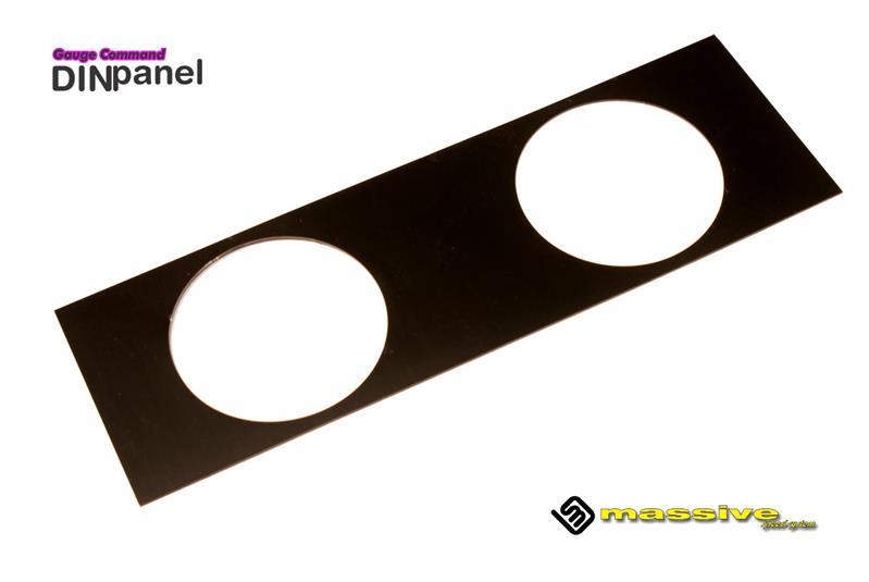 Massive DINpanel Gauge Command Mounting Panel - Massive Speed System
