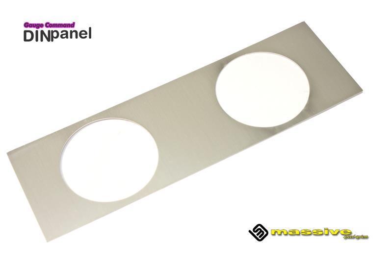 Massive DINpanel Gauge Command Mounting Panel - Massive Speed System