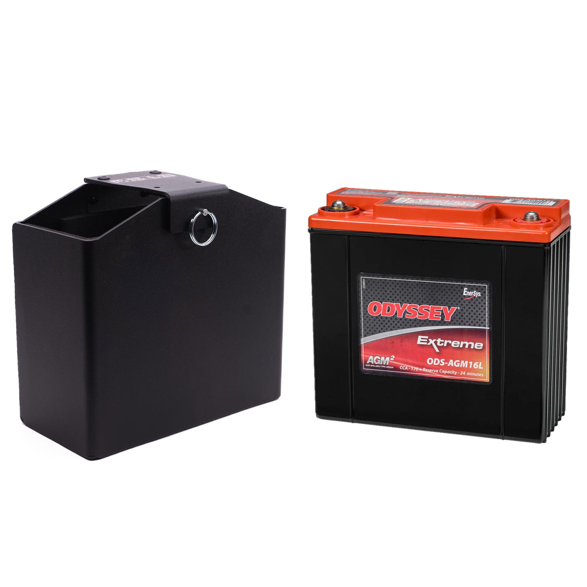 Mele Design - MeLe 600 Series Rally Spec Battery Mount (Ver. B) by Mele Design - front view