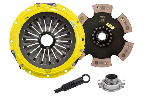 ACT 2003 Mitsubishi Lancer XT-M/Race Rigid 6 Pad Clutch Kit - ME2-XTR6