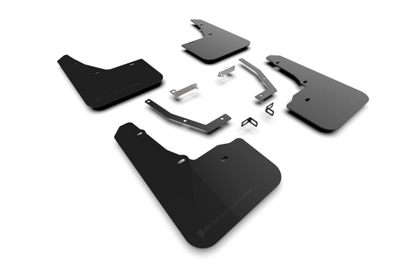Rally Armor 2025 Subaru Forester Black UR Mud Flap w/Metallic Black Logo - MF132-UR-BLK-MBK for 2025-2026 Subaru Forester - f