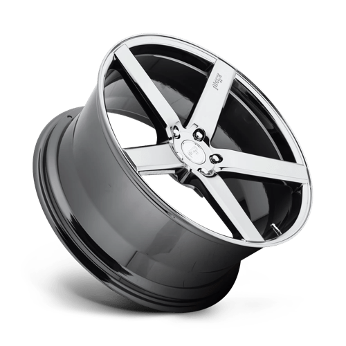 Niche 1PC M132 Milan 20X8.5 5X114.3 +35MM Chrome Plated