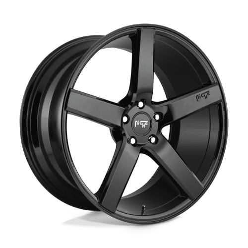 Niche 1PC M188 Milan 20X8.5 5X120 +35MM Gloss Black