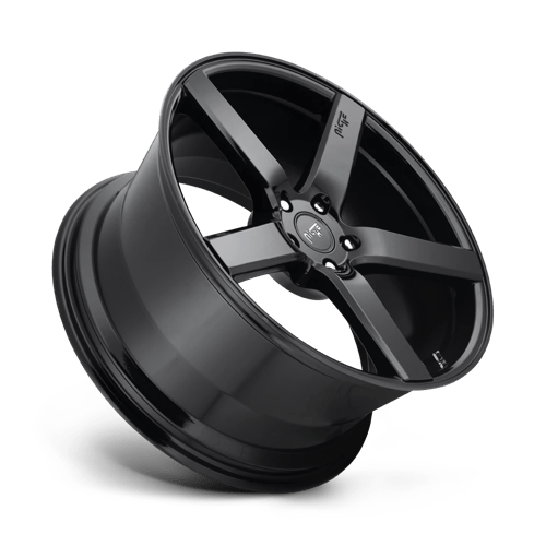 Niche 1PC M188 Milan 20X8.5 5X120 +35MM Gloss Black