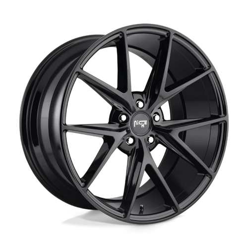 Niche 1PC M119 Misano 20X10 5X120 +40MM Gloss Black