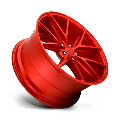 Niche 1PC M186 Misano 19X8.5 5X120 +35MM Candy Red