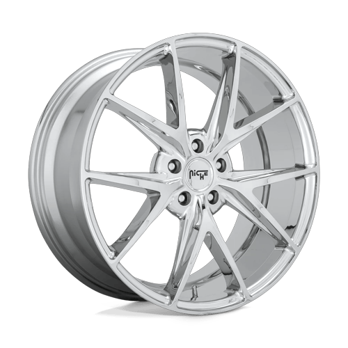 Niche 1PC M248 Misano 20X9 5X115 +18MM Chrome