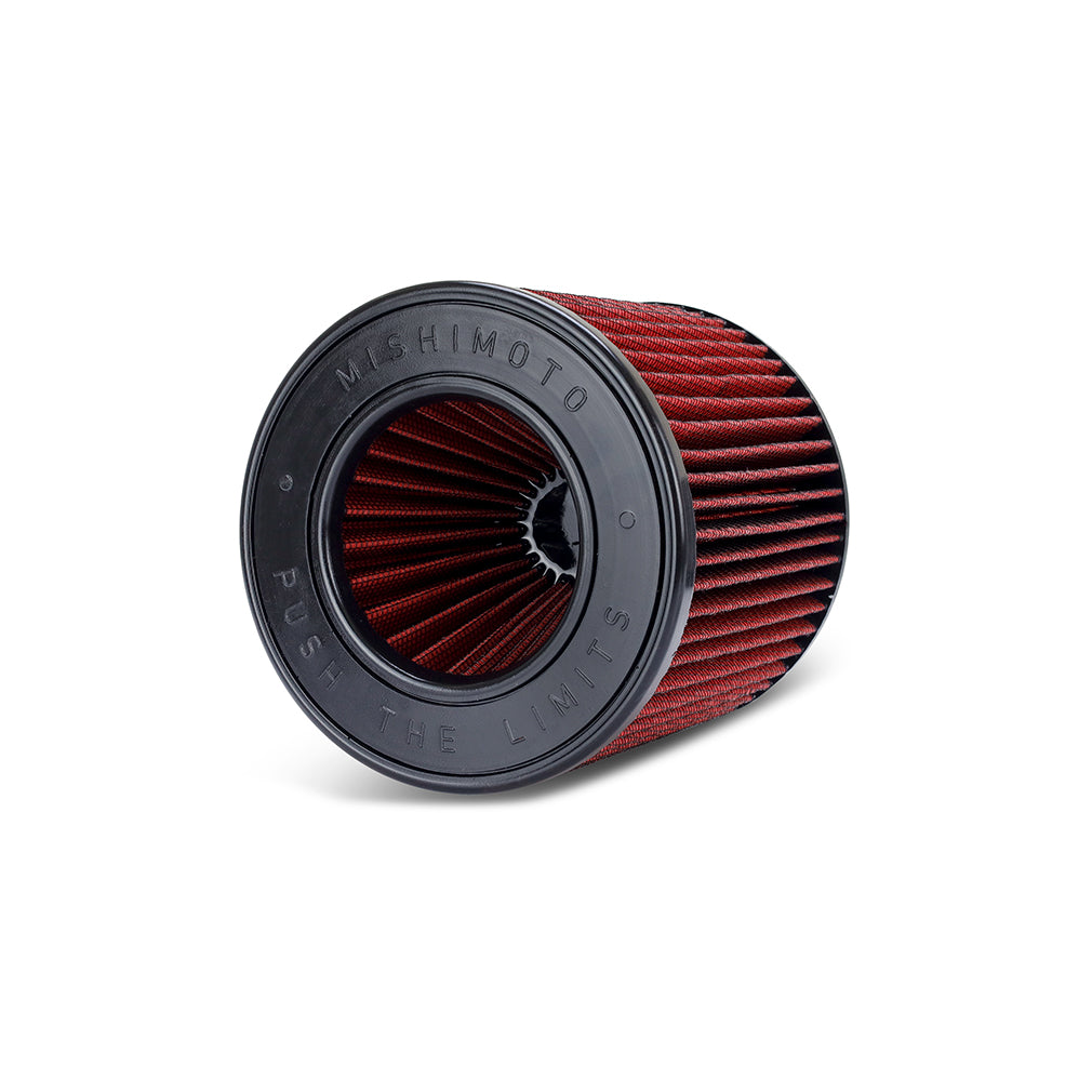 Mishimoto 21+ Ford Bronco 2.3L 2.7L Replacement Filter Dry - MMAF-BR-21DW for 2021-2026 Ford Bronco - angle view