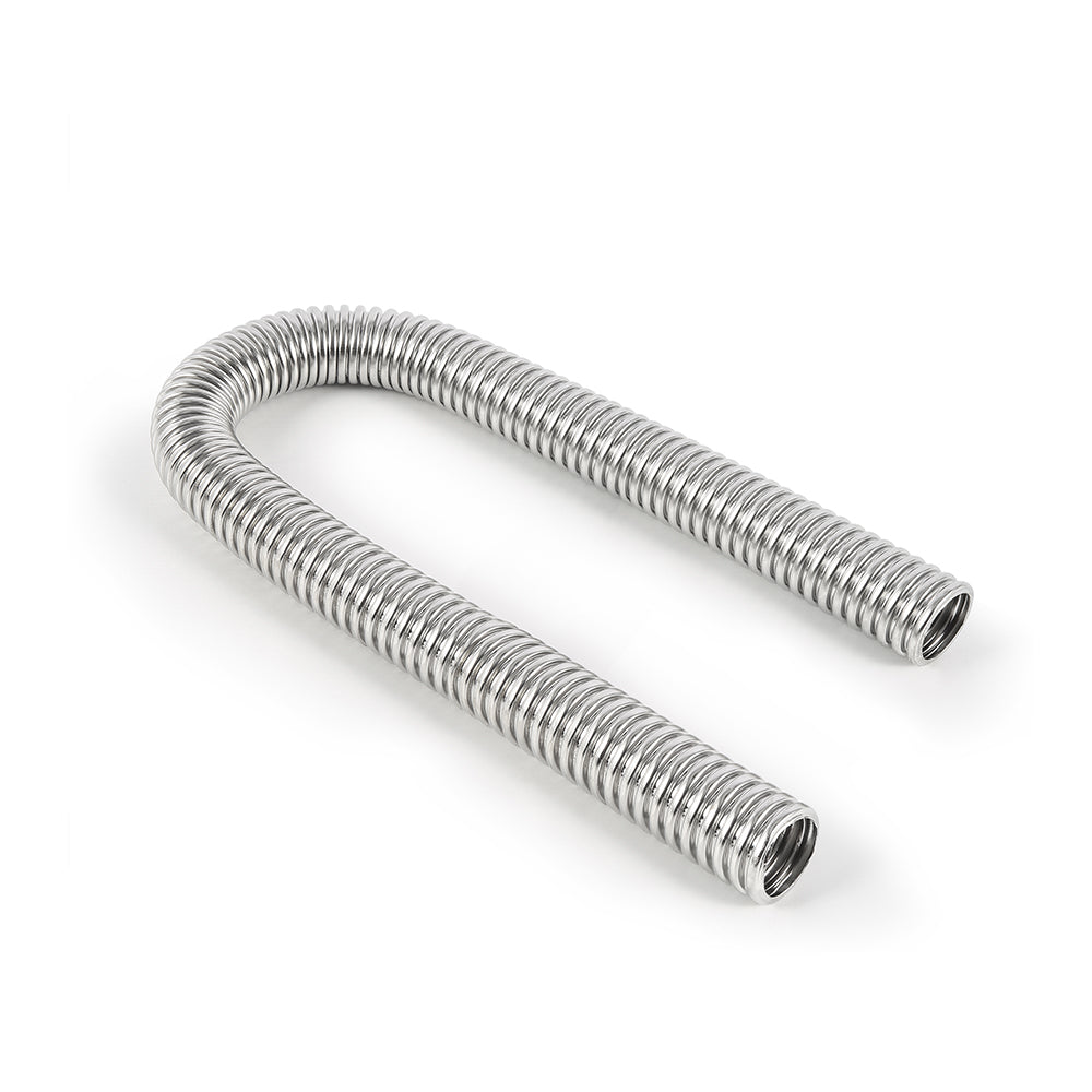 Mishimoto Universal Flexible Radiator Hose Kit Chrome - MMAH-U36C for 2016-2021 Chevrolet Camaro - detail view