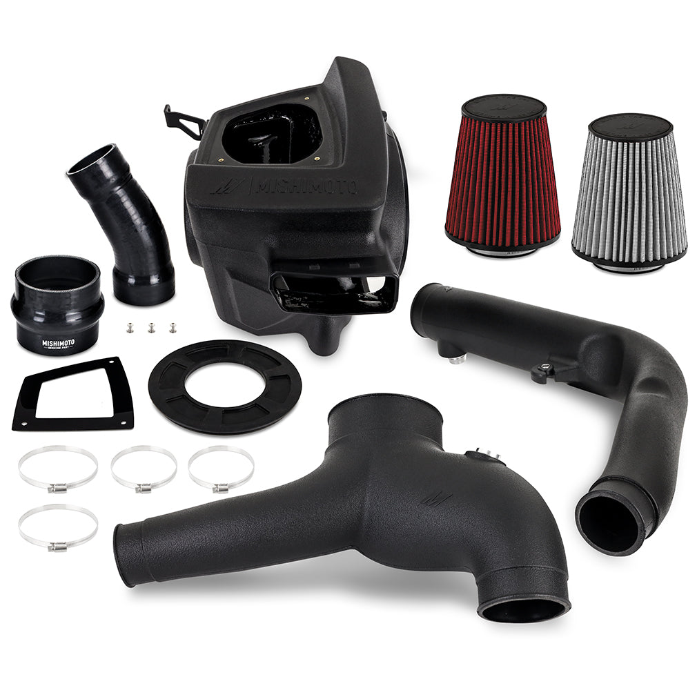 Mishimoto 2021+ Ford Bronco 2.7L Performance Air Intake w/ Oiled Filter - MMAI-BR27-21 for 2021-2026 Ford Bronco - close-up