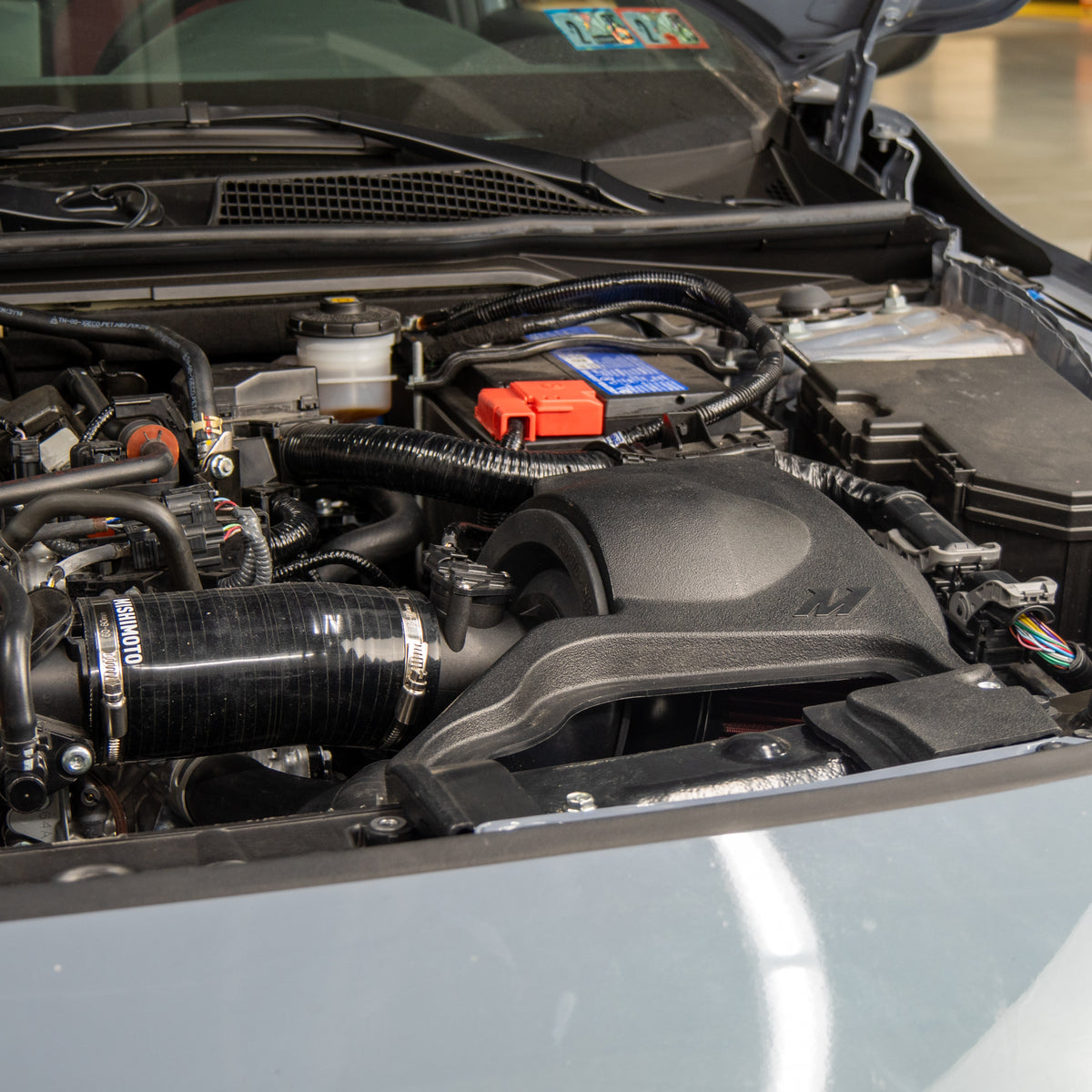 Mishimoto 2022+ Honda Civic 1.5T Performance Intake - Black - MMAI-CIV-22BK for 2022-2025 Honda Civic - close-up
