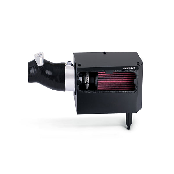 Mishimoto 14+ Mercedes-Benz Performance Race Intake Kit - Black - MMAI-CLA45-14BK for 2014-2019 Mercedes Benz CLA - installed
