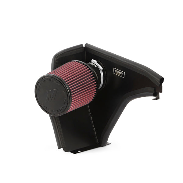 Mishimoto 01-06 BMW 330i 3.0L Performance Air Intake - MMAI-E46-01BK for 1999-2006 BMW 3 Series - angle view