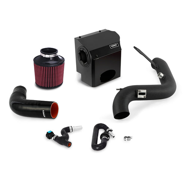 Mishimoto 2016 Ford Fiesta ST 1.6L Performance Air Intake Kit - Wrinkle Black - MMAI-FIST-16WBK for 2014-2019 Ford Fiesta ST 