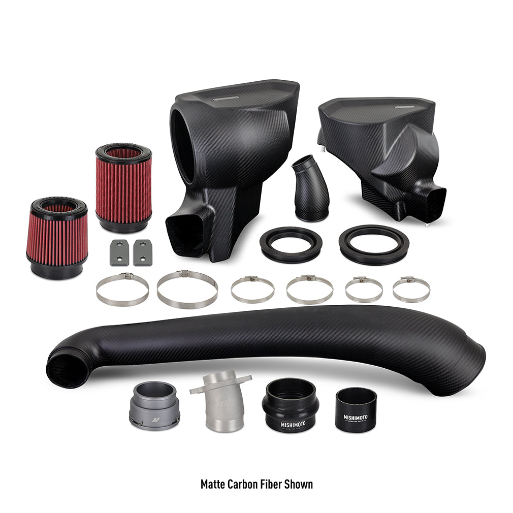 Mishimoto 2021+ BMW G8X M2/M3/M4 Performance Intake Carbon Fiber Matte - MMAI-G80-21CFM for 1984-1993 BMW 3 Series - package 