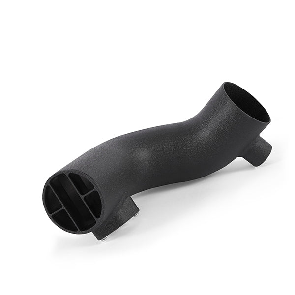 Mishimoto 2016+ Mazda Miata Performance Intake - Wrinkle Black - MMAI-MIA-16WBK for 2016-2025 Mazda MX 5 Miata - angle view